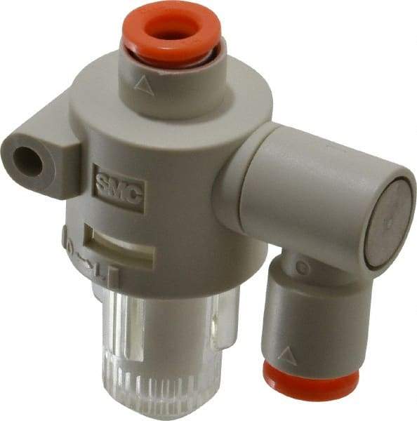 SMC PNEUMATICS - 1/4" Vacuum Suction Filter - 0.7 SCFM - Top Tool & Supply