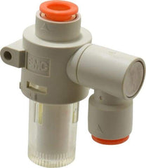 SMC PNEUMATICS - 3/8" Vacuum Suction Filter - 2.7 SCFM - Top Tool & Supply