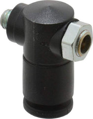 ARO/Ingersoll-Rand - 10-32 Male NPT x 5/32" Female NPT Right Angle Flow Control Valve - Top Tool & Supply