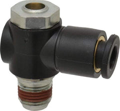 ARO/Ingersoll-Rand - 1/8" Male NPT x 1/4" Female NPT Right Angle Flow Control Valve - Top Tool & Supply