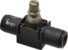 Legris - 1/2" Tube OD Inline Flow Control Valve - Top Tool & Supply