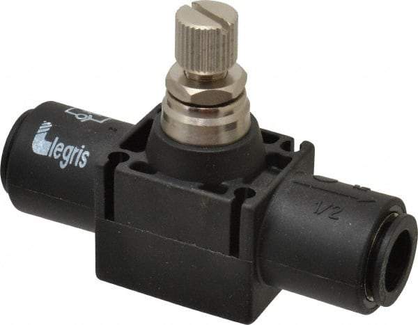 Legris - 12mm Tube OD Inline Flow Control Valve - Top Tool & Supply