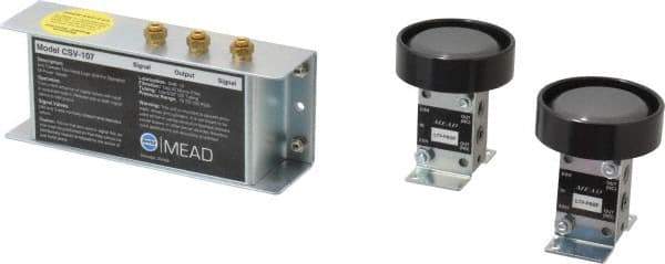 Mead - 2-Hand Control Logic Unit Valve - 0.11 CV Rate - Top Tool & Supply