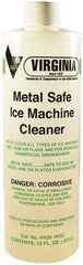 Parker - 16 oz Bottle Metal Safe Ice Machine Cleaner & Scale Remover - For Ice Machines: Cube, Tube, Flake & Commercial Dishwasher - Top Tool & Supply