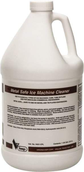 Parker - 1 Gal Ice Machine Cleaner - For Ice Machines: Cube, Tube, Flake & Commercial Dishwasher - Top Tool & Supply