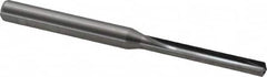 Die Drill Bit: 0.1575″ Dia, 130 °, Solid Carbide Bright Finish, Series B411