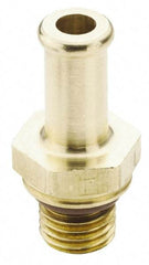 Parker - 3/4-16 Straight Thread Hose Barb x SAE Straight Thread Male Connector - 3/4" ID Hose, Brass - Top Tool & Supply