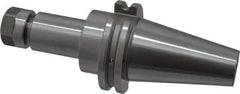 Accupro - 0.02" to 0.433" Capacity, 4" Projection, CAT40 Taper Shank, ER16 Collet Chuck - 0.0002" TIR, Through-Spindle & DIN Flange Coolant - Exact Industrial Supply