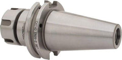 Accupro - 0.039" to 0.629" Capacity, 2-1/2" Projection, CAT40 Taper Shank, ER25 Collet Chuck - 0.0002" TIR, Through-Spindle & DIN Flange Coolant - Exact Industrial Supply