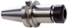 Accupro - 0.039" to 0.511" Capacity, 2-1/2" Projection, BT30 Taper Shank, ER20 Collet Chuck - 0.0002" TIR, Through-Spindle - Exact Industrial Supply