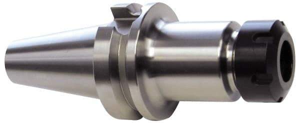 Accupro - 0.078" to 0.787" Capacity, 2.36" Projection, BT30 Taper Shank, ER32 Collet Chuck - 0.0002" TIR, Through-Spindle - Exact Industrial Supply