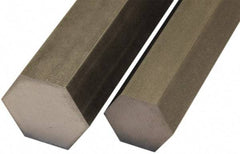 Value Collection - 1-1/2" Width Across Flats x 3' Long, Steel Hexagon Bar - Material Specification 12L14 - Top Tool & Supply