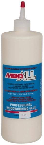 MendAll - 32 oz Bottle Yellow Wood Glue - Top Tool & Supply