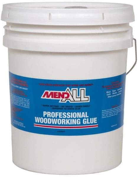 MendAll - 5 Gal Pail Yellow Wood Glue - Top Tool & Supply