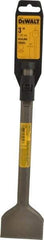 DeWALT - 3" Head Width, 12" OAL, 3/4" Shank Diam, Scaling Chisel - Hex Drive, Hex Shank, Steel - Top Tool & Supply