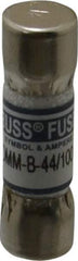 Cooper Bussmann - 1,000 VAC/VDC, 0.44 Amp, Fast-Acting General Purpose Fuse - 34.9mm OAL, 10mm Diam - Top Tool & Supply