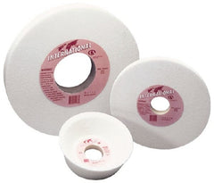 Grier Abrasives - 6" Diam x 1-1/4" Hole x 1/2" Thick, K Hardness, 46 Grit Surface Grinding Wheel - Top Tool & Supply