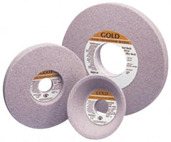 Grier Abrasives - 10" Diam x 3" Hole x 3/4" Thick, H Hardness, 46 Grit Surface Grinding Wheel - Top Tool & Supply