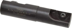 Kennametal - 1.18" Cut Diam, 2.03" Max Depth of Cut, 1" Shank Diam, Internal/External Indexable Thread Mill - Insert Style STN 27, 1.06" Insert Size, 1 Insert, Toolholder Style K118, 4.38" OAL - Top Tool & Supply