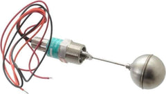 Gems Sensors - 1" Thread, 900 Max psi, 300°F Max, Liquid Level Side Mounted Float Switches - 0.9 Float SG, Stainless Steel Stem, Side Mounting Switch for Broad Range of Chemicals, N.O./N.C. Switch Logic - Top Tool & Supply