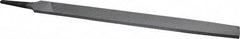 Nicholson - 12" Long, Bastard Cut, Flat American-Pattern File - Tang - Top Tool & Supply