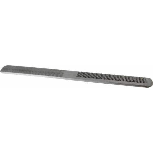 Nicholson - 10" Bastard Cut Flat Half Round Rasp - Top Tool & Supply