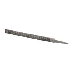 Nicholson - 8" Long x 25/32" Wide x 5/16" Thick Half Round Wood Rasp - Bastard Cut - Top Tool & Supply