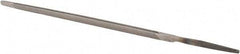 Nicholson - 4" Long, Taper American-Pattern File - Single Cut, Tang - Top Tool & Supply