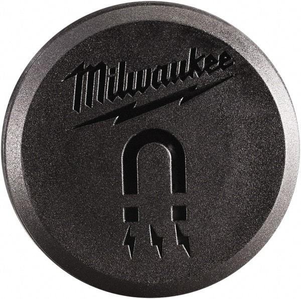 Milwaukee Tool - 1-3/4" Long x 1-3/4" Wide, Task & Machine Light Magnet - For Use with LED Stick Lights - Top Tool & Supply