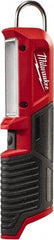 Milwaukee Tool - 12 Volt, Cordless, LED Portable Handheld Work Light - 1 Head, 220 Lumens, 9-1/4" Long - Top Tool & Supply