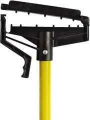 PRO-SOURCE - 60" Swivel Fiberglass Quick Connect Mop Handle - 1" Handle Diam, Plastic Connector, Use with Wet Mops - Top Tool & Supply