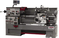 Jet - 14" Swing, 40" Between Centers, 230 Volt, Triple Phase Engine Lathe - 7MT Taper, 7-1/2 hp, 42 to 1,800 RPM, 3-1/8" Bore Diam, 40" Deep x 47" High x 97-1/2" Long - Top Tool & Supply