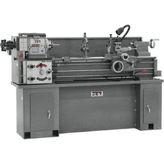 Jet - 13" Swing, 40" Between Centers, 230 Volt, Single Phase Bench Lathe - 5MT Taper, 2 hp, 60 to 1,240 RPM, 1-3/8" Bore Diam, 29-3/4" Deep x 29" High x 75-1/2" Long - Top Tool & Supply