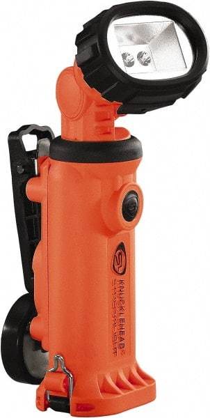 Streamlight - LED Bulb, 200 Lumens, Spotlight/Lantern Flashlight - Orange Plastic Body, 4 AA Batteries Included - Top Tool & Supply