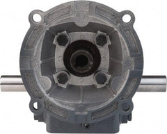 Boston Gear - 1.33 Centerline Distance, 15:1, 117 RPM Output, 0.66 Input Horsepower, 305 Lbs. Max Torque, Speed Reducer - Part No. F713-15-B5-H, Double Shaft Left & Right, 5/8" Bore, 3.06" High, 56C NEMA - Top Tool & Supply