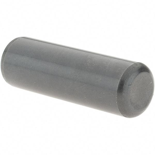 Value Collection - 1/2" Diam x 1-1/2" Pin Length Grade 8 Alloy Steel Standard Dowel Pin - Bright Finish, C 47-58 & C 60 (Surface) Hardness, 29,450 Lb (Single Shear), 58,900 Lb (Double Shear) Breaking Strength, 1 Beveled & 1 Rounded End - Top Tool & Supply