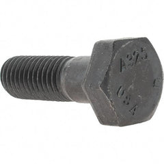 Value Collection - 5/8-11 Thread, 2" Length Under Head, Hex Head Bolt - A325 Steel, Uncoated - Top Tool & Supply