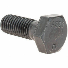 Value Collection - 5/8-11 Thread, 1-3/4" Length Under Head, Hex Head Bolt - A325 Steel, Uncoated - Top Tool & Supply