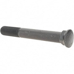 Value Collection - 3/4-10 UNC, 6" OAL, Alloy Steel Plow Bolt - Uncoated, Grade 8 - Top Tool & Supply