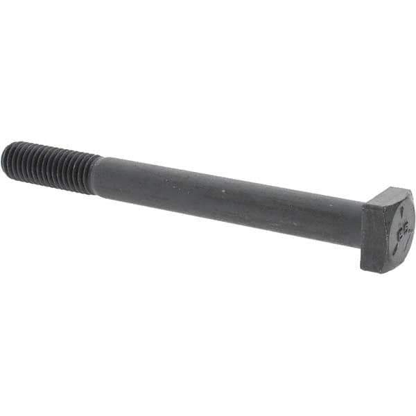 Value Collection - 1/2-13" UNC, 5" Length Under Head Square Head Bolt - Grade 5 Steel, Uncoated - Top Tool & Supply