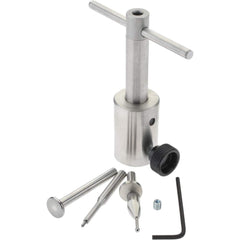 Height Gage Probes & Scribes; Product Type: Height Gage Probe Accessory Kit; For Use With: TESA MICRO-HITE and TESA TESA-HITE Electronic Height Gages; Mounting Rod Diameter: 8 mm; 5 mm; 6 mm; Material: Carbide; Stainless Steel; Tungsten Carbide; For Use W