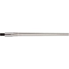 DORMER - 3/16" Diam, 4.95mm Diam Straight Shank, 70mm Flute, Taper Pin Reamer - Top Tool & Supply