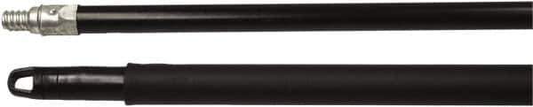 Weiler - 60 x 15/16" Metal Squeegee Handle - Threaded Connection, Black - Top Tool & Supply