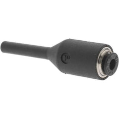 Parker - 1/8" Tube Outside Diam, Plastic Push-to-Connect Tube Stem Adapter - 290 Max psi - Top Tool & Supply