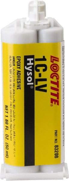 Loctite - 50 mL Dual Cartridge Silicone - 20 min Working Time - Top Tool & Supply