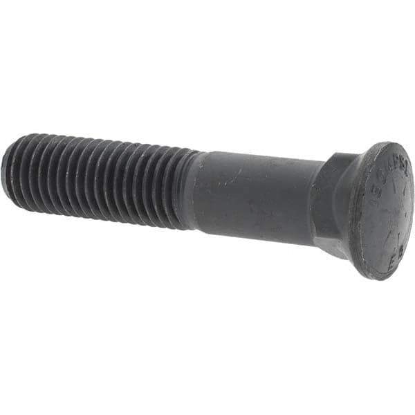 Value Collection - 3/4-10 UNC, 3-3/4" OAL, Alloy Steel Plow Bolt - Uncoated, Grade 8 - Top Tool & Supply