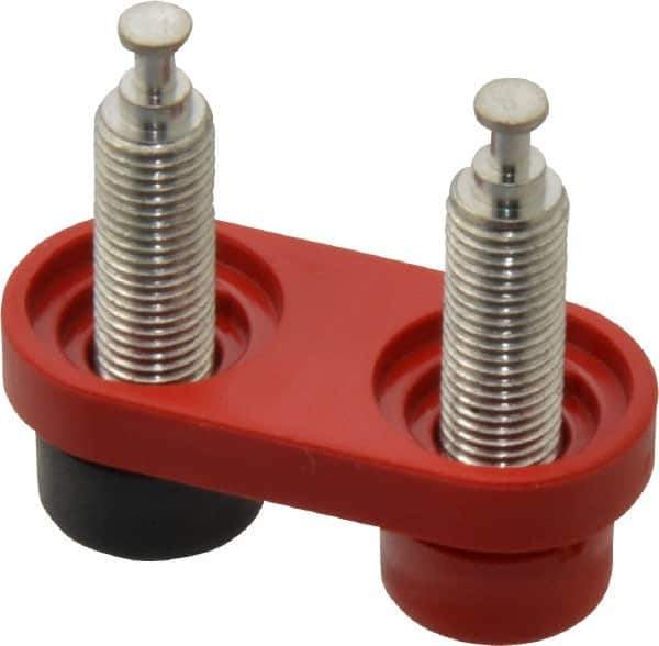 Pomona - Red Electrical Test Equipment Jack - Use with 0.070-0.375" Panels - Top Tool & Supply