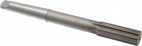 Interstate - 1-1/32" High Speed Steel 10 Flute Chucking Reamer - Top Tool & Supply