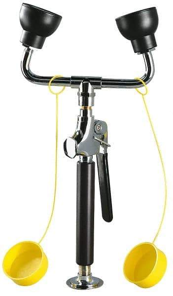 Bradley - Plumbed Drench Hoses Mount: Deck Style: Dual Spray Head - Top Tool & Supply