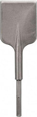 DeWALT - 5" Head Width, 16" OAL, 1-1/8" Shank Diam, Asphalt Cutter Chisel - SDS Max Drive, SDS Max Shank, Steel - Top Tool & Supply